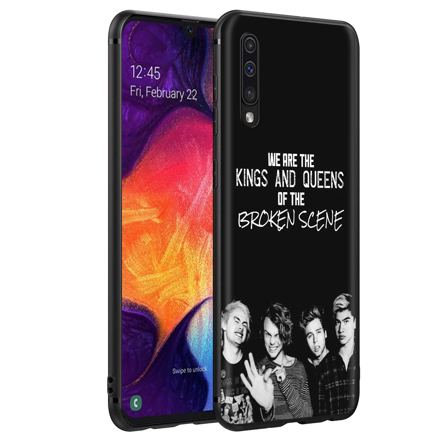 YIMAOC 5sos 5 секунд летнего чехла для Samsung Galaxy A7 A8 A9 A10 A20 A30 A40 A50 A70 M10 M20 M30 S10 S10e J6 Plus |