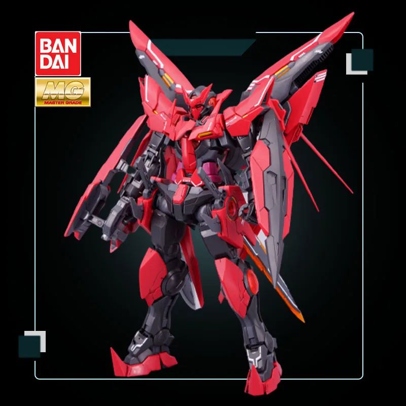 

Bandai Gundam BANDAI MG 1/100 Exia Dark Matter Dark Matter Assembly Actionable Anime Figures Model Collectible Toys Gifts