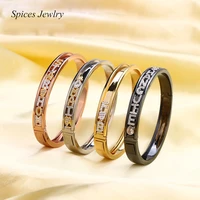 spices charm bracelet for children personality slider bangle roman numeral bracelet children bangle jewelry