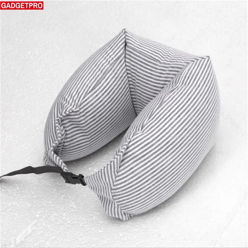 Дорожная U образная подушка Gadgetpro для шеи хлопковые подушки массажные