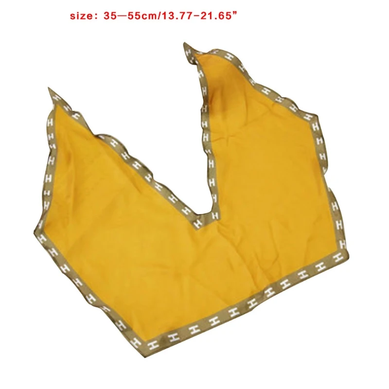 

2021 New Women Silky Cape Mini Doll Collar Fake Collar Detachable Shirt Doll Collar