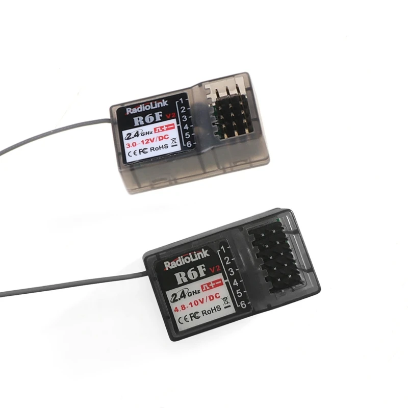 Радиоприемник R6FG R6F 2 4G 6-канальная система управления FHSS для RC4GS | Игрушки и хобби