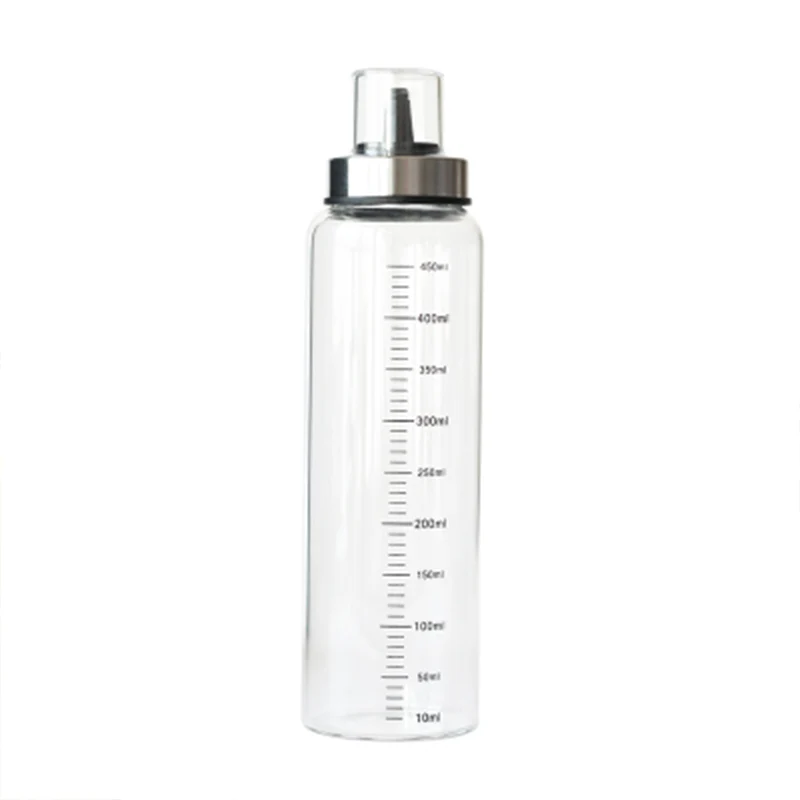 450ml Из высокачественного боросиликатного Стекло масла уксус бутылка для соевого соуса практические герметичность Приправа бутылки, кухонные принадлежности 150/300/450 мл - Цвет: 450ml