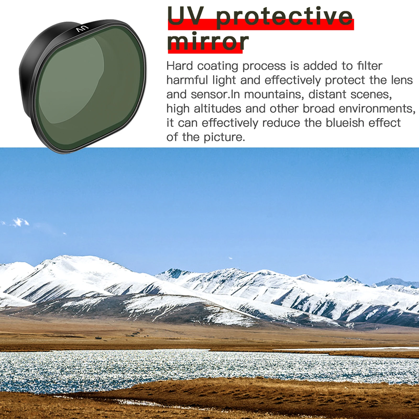 Набор фильтров для объектива DJI FPV Camera Professional UV CPL ND4 ND8 ND16 ND32 | Электроника