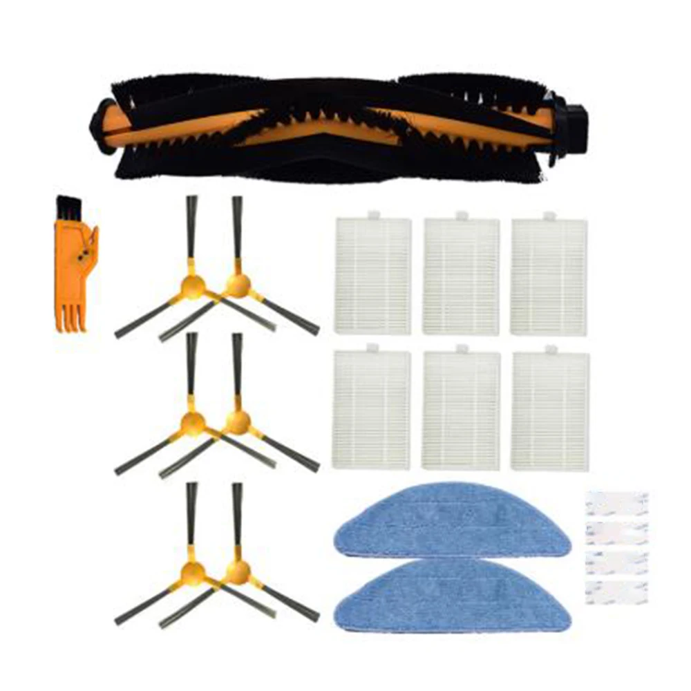 Комплект фильтров с роликовой боковой щеткой для робота пылесоса LIECTROUX C30B