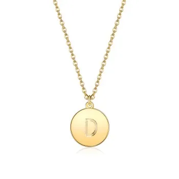 

Fashion letter with one in a million pendant necklace AKN140