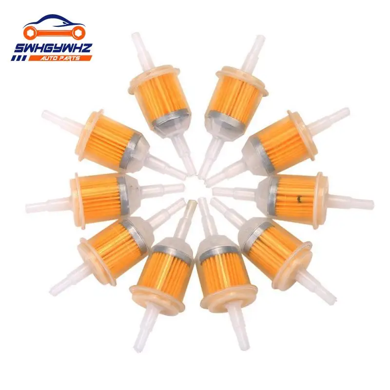 

10Pcs General Car Dirt Pocket Bike Oil Filter Petrol Gas Gasoline Liquid Auto Dirt Pocket Bike Oil Filter Gasoline Drop Shipping