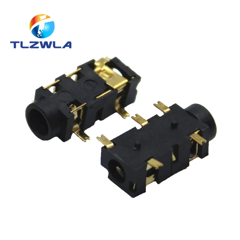 

20PCS 3.5mm Headphone Jack PJ-327A PJ327A PJ-327 Audio Jack 5 Pin SMD SMT MP3 Accessories PJ-327A High Quality