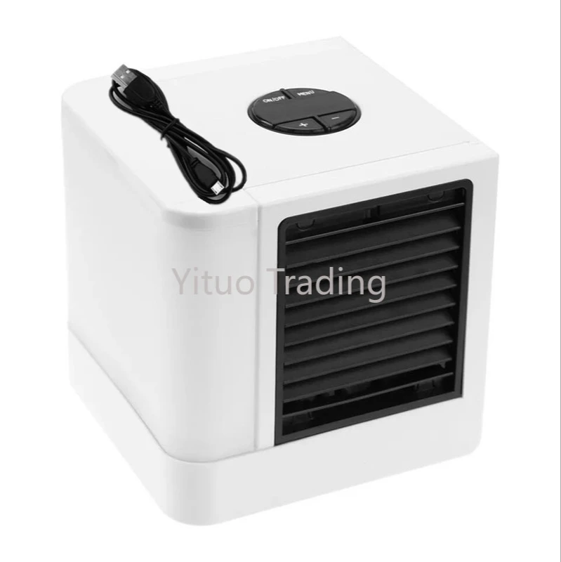 Mini Air Cooler Small Conditioning Fan Home Dormitory Office Desktop Humidifier Convenient Usb |