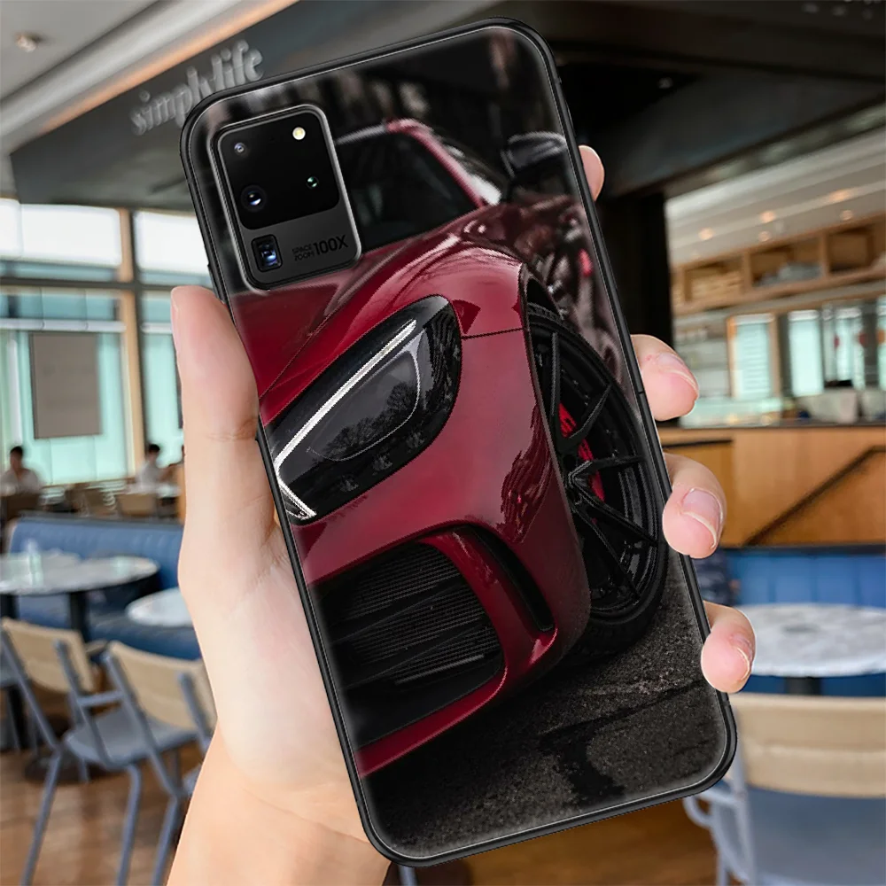 

Mercedes AMG Benz Phone case For Samsung Galaxy Note 4 8 9 10 20 S8 S9 S10 S10E S20 Plus UITRA Ultra black 3D hoesjes fashion