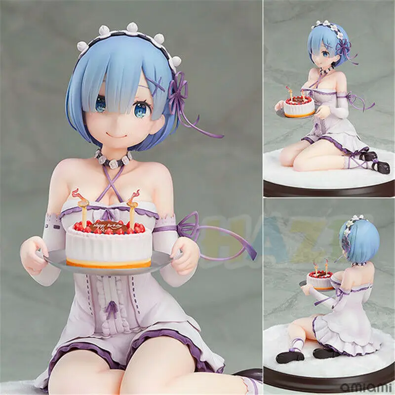 Горячее аниме Re:Life in a другой мир от zero Rem Cake Ver. Экшн-фигурка из ПВХ 13 см Игрушечная