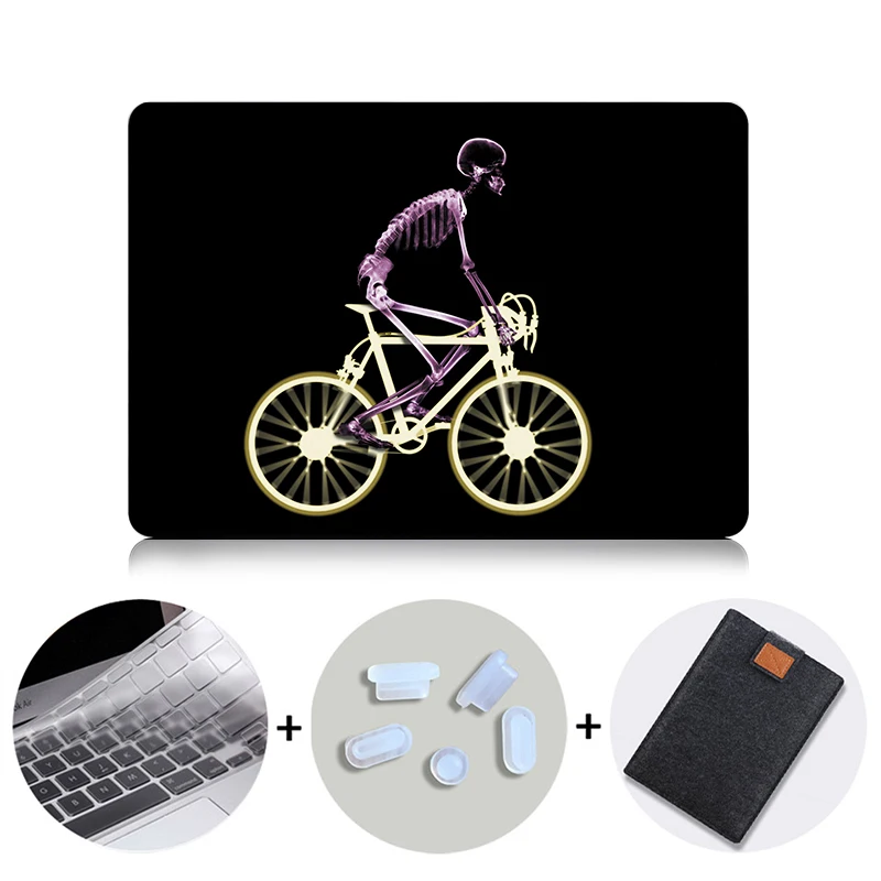 Жесткий чехол MTT с черным каркасом для Apple Macbook Pro 13 15 retina для Mac Book Air 11 12 13 защитный чехол для ноутбука - Цвет: MB12