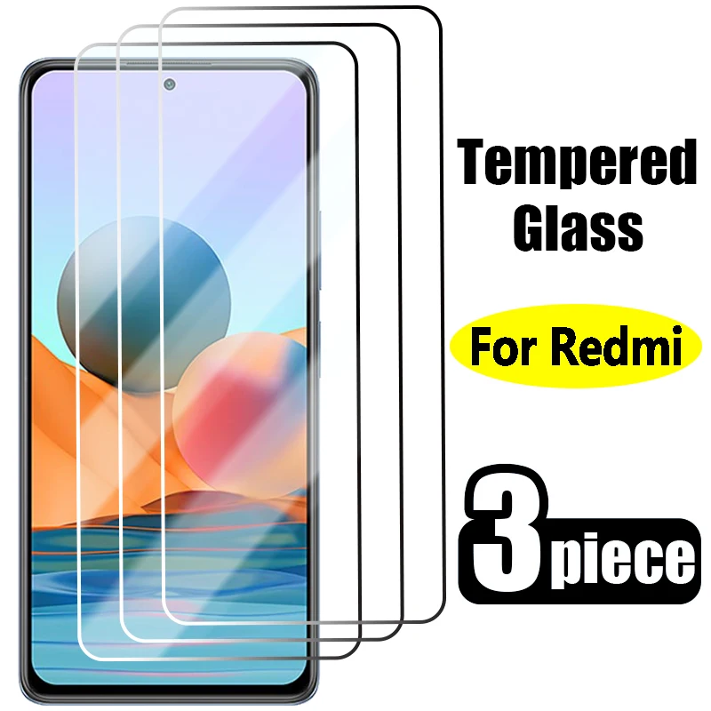 

3pcs Tempered Glass For Redmi Note 9 8 Pro 8T 9S 7 For Xiaomi Redmi 4X 3S 4A 4 S2 Screen Protector Redmi 9C 9T 7 8 9 A Film