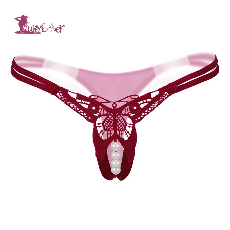 YS91010-Wine red Lurehooker, женские стринги, трусы, трусики, стринги, сексуальное нижнее белье, сексуальные, эротические, открытая промежность, трусики, Прозрачное нижнее белье, с вырезами - Цвет: YS91010-Wine red