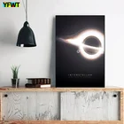 Постер фильма Интерстеллар, постер фильма, холст с черными отверстиями, постер на стену, декор для гостиной, спальни, офиса, живопись