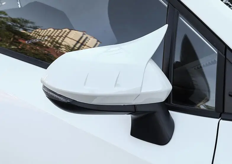 

For Toyota Corolla 2019-2020 B-Back Mirror Covers Reversing mirror case cover Look ABS 2PCS Cover paste Side Mirror Covers
