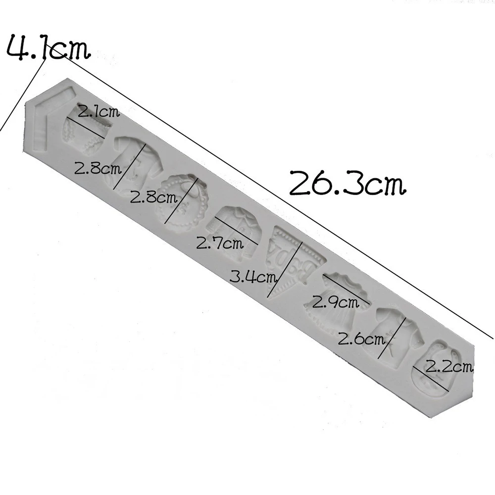 Детская одежда штаны для торта шоколада 3D форма печенья DIY Fondant инструменты
