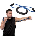 Резиновая лента для MMA, упражнения на сопротивление боксу, штамповка, упражнения Dodge, Натяжной трос, силовые тренировки, домашний тренажерный зал