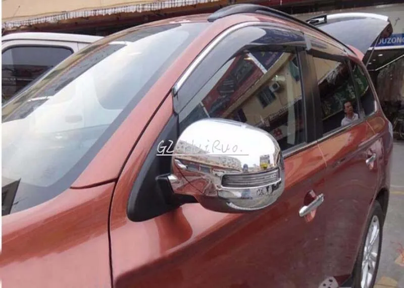 Автомобильный Стайлинг для Mitsubishi Outlander 2013 2014 2015 2016 крышка бокового зеркала