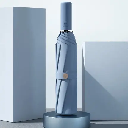 ZUODU Morandi автоматический зонт для мужчин и женщин мужской ветрозащитный штормовый