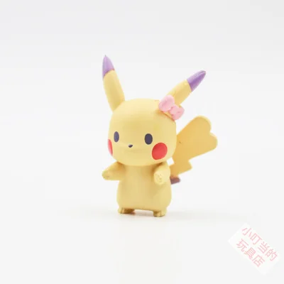 15 Takara Tomy Покемон 4 стиля ПВХ Аниме фигурки Пикачу Сквиртл Bulbasaur Cubone Мини мультфильм Модель Коллекция подарок - Цвет: 15