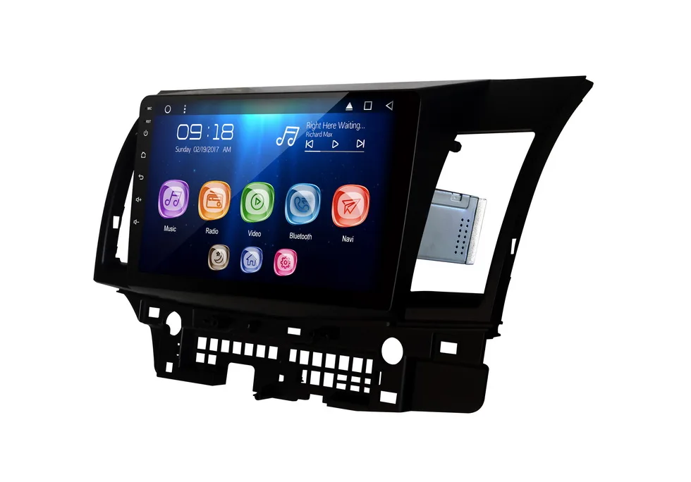 Автомобильный мультимедийный плеер allway 10 1 дюйма IPS экран Android 9 0 восемь ядер ОЗУ 2