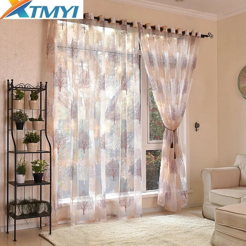 Тюль Шторы s для Гостиная элегантный перо Кухня Спальня домашние декоративные