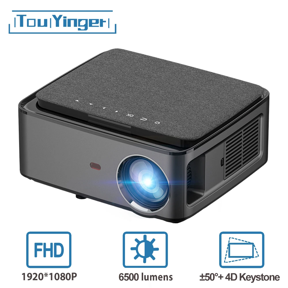Touyinger RD828 1080P Full HD проектор AC3 WIFI мультиэкранный проектор 1920x1080P смартфон проектор 3D домашний кинотеатр видео кинотеатр