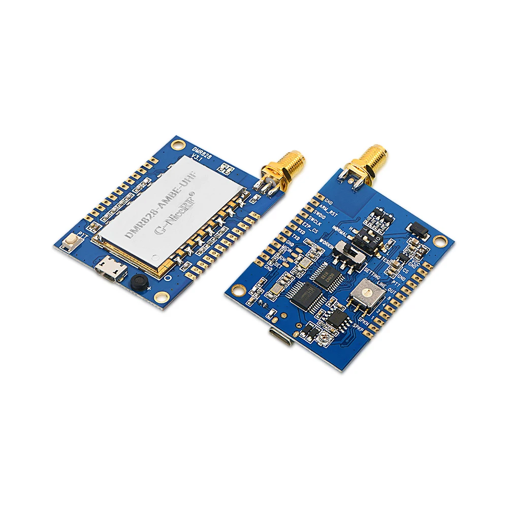 2W 4W DMR828 AMBE++ NVOC UHF VHF 350M Wireless Digital Walkie-talkie Module | Инструменты