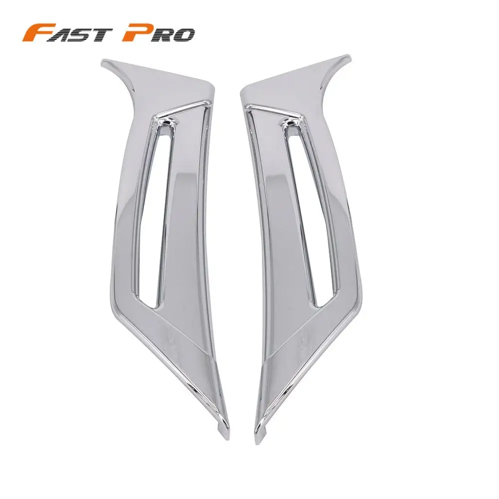 

Motorcycle Chrome Decoration Front Fairing Scoops Intake Vent For Honda Goldwing Gold Wing GL1800 GL 1800 2012-2017