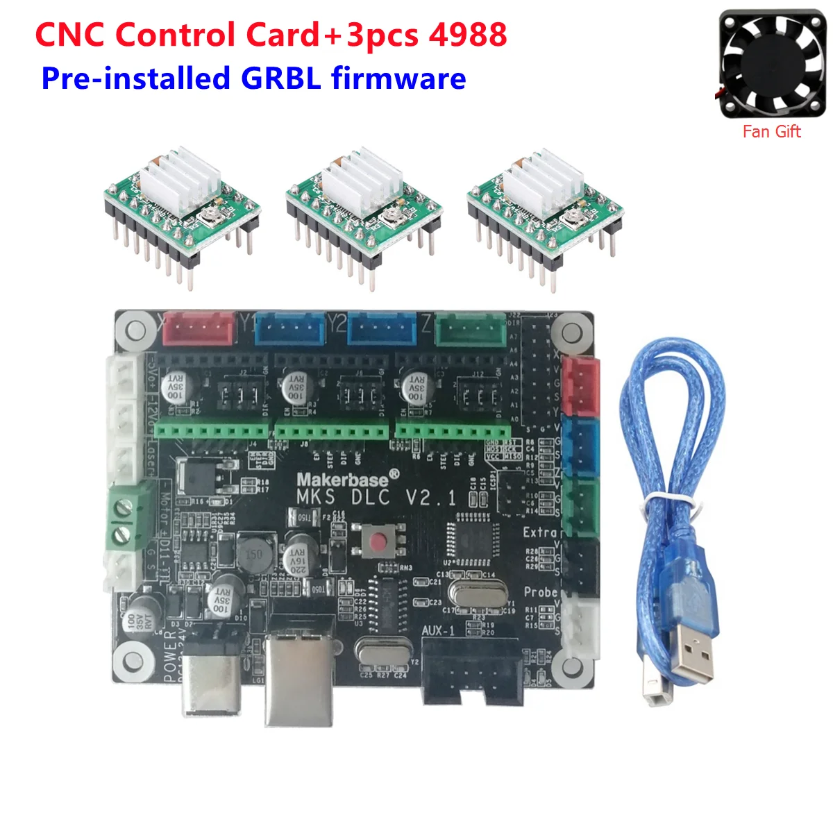 Щит с ЧПУ V3 UNO R3 панель расширения GRBL 1 монитор A4988 cnc шаговый Драйвер diy запчасти