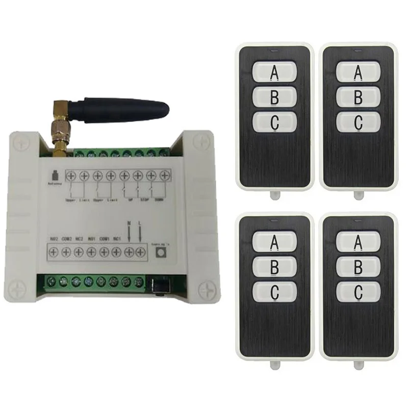 Беспроводной Радиочастотный выключатель с дистанционным управлением 12 В 24 36 48