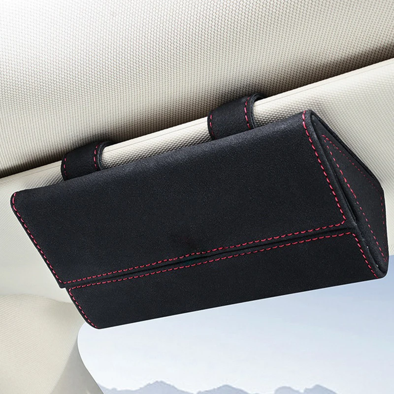 

Универсальный автомобильный ящик для очков, многофункциональный зажим для хранения автомобильных очков, аксессуары для автомобильного ин...