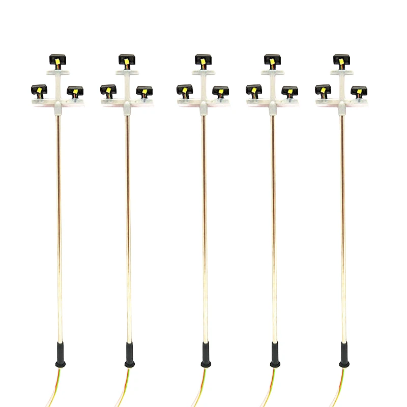 3 светодиодная уличная лампа в масштабе 1:100 светодиодный уличный фонарь пейзаж