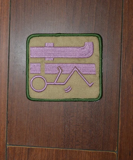 Забавный розовый смешной Юмор от пота новинка мораледи Байкерская нашивка для