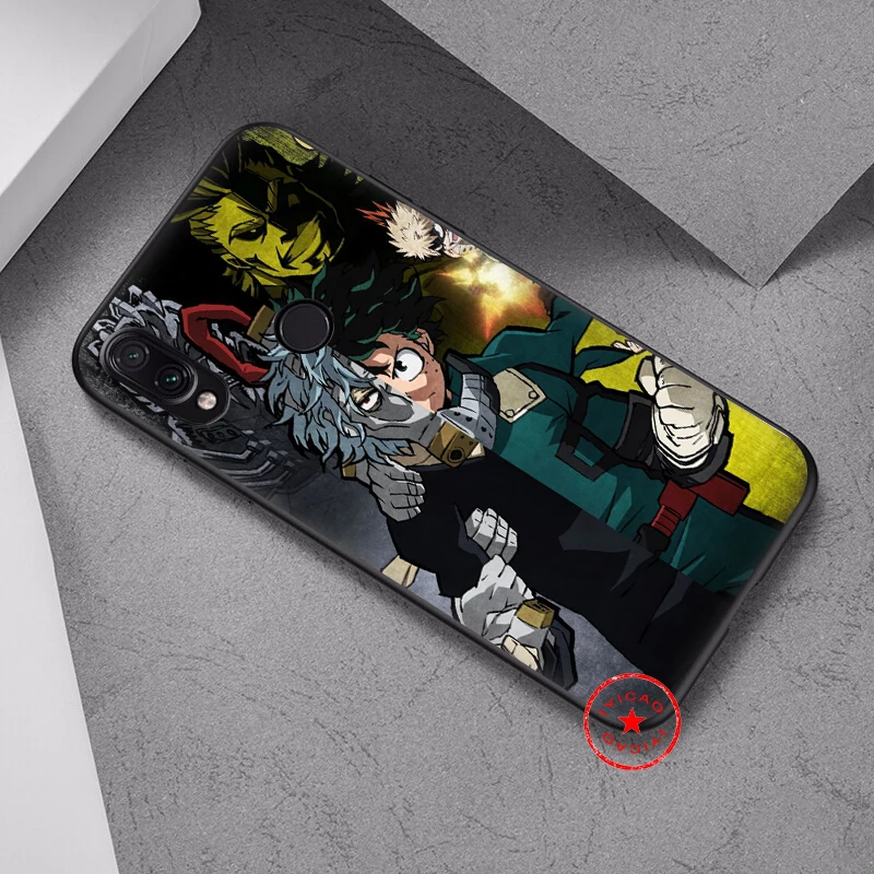 My Hero Academy Anime Soft Case for Xiaomi Redmi Note 8 7 6 5 Pro 5A 4X Prime Silicone |