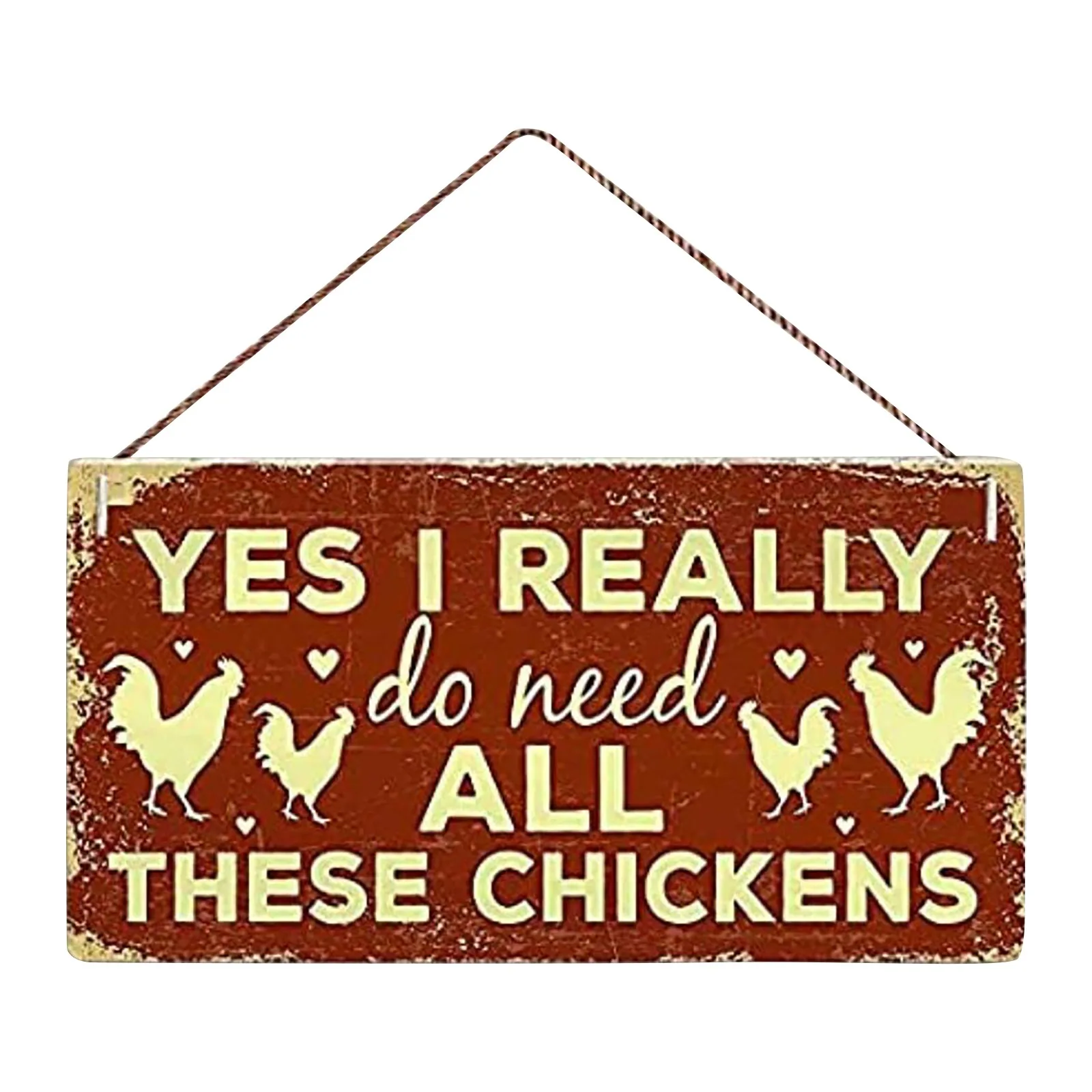 Funny Farm настенные украшения знаков подвески деревянные садовые ротанговые венки металлические ободки декор Diy.