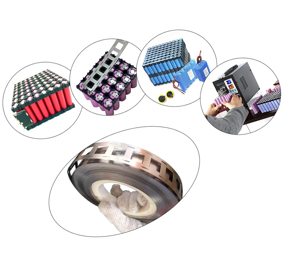 1 м чистого Никель полосы 99.96% для Li Ion аккумулятор 18650 Аккумуляторная машина