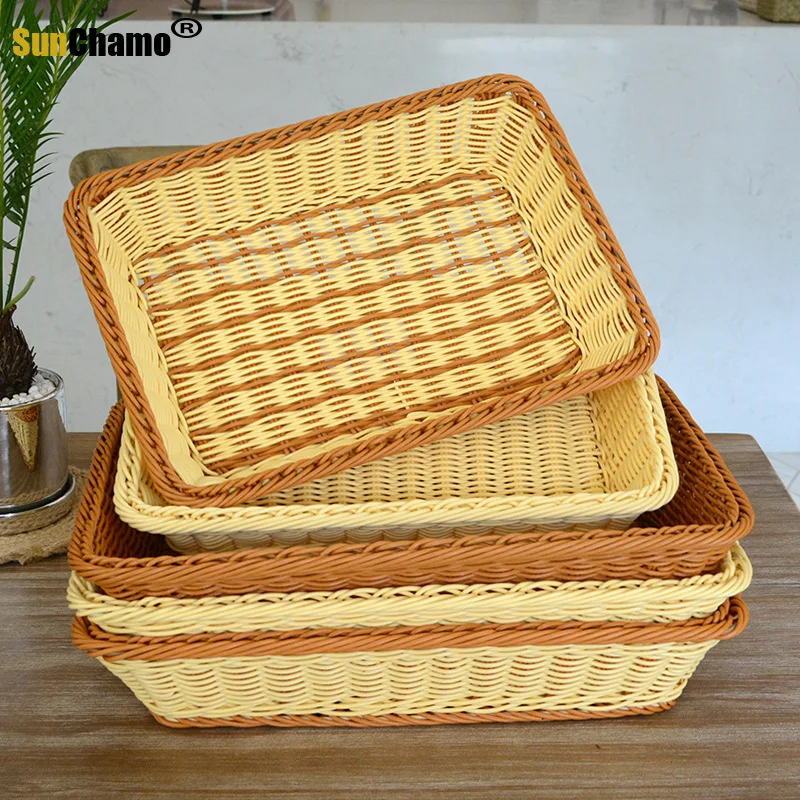 

Корзина для фруктов из ротанга, корзина для фруктов, тарелка для фруктов ручной работы, украшения, декоративная корзина, лоток для закусок в ...