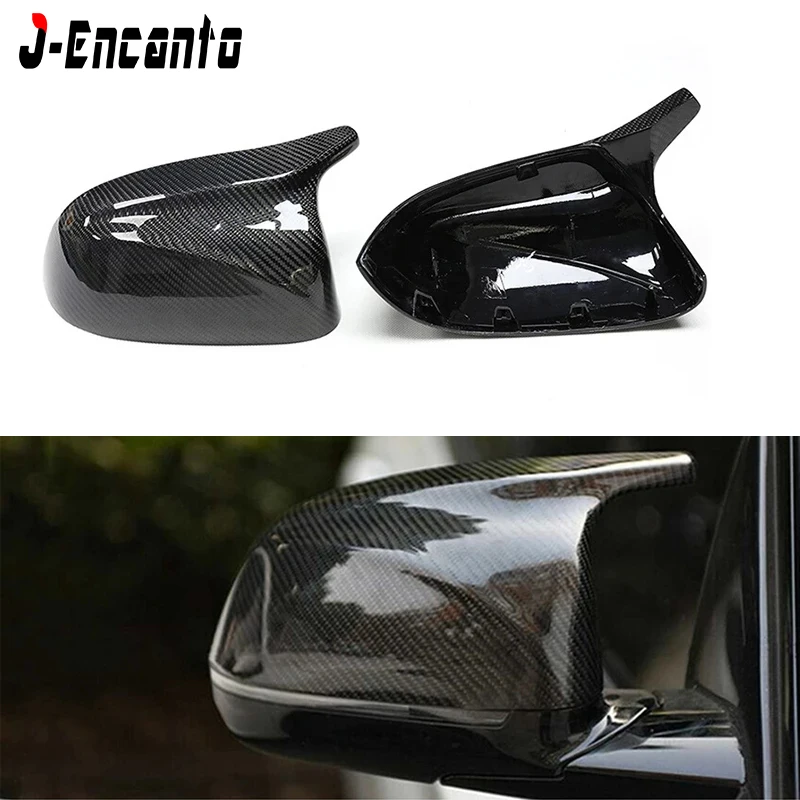 

Carbon Mirror Caps Replacement OEM Fitment for BMW new X3 X4 X5 X6 G01 G08 G02 G05 2019 Carbon Side Mirror M Look model