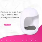 Сушилка для ногтей с мини-USB, светодиодсветодиодный лампа для УФ-лампы, дизайн в форме яйца, быстрое высыхание, лампа для отверждения гель-лака