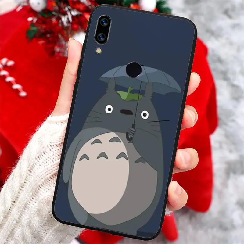 

Totoro Miyazaki Hayao anime luxury design Phone Case shell For Xiaomi Redmi note 7 8 9 t k30 max3 9 s 10 pro lite