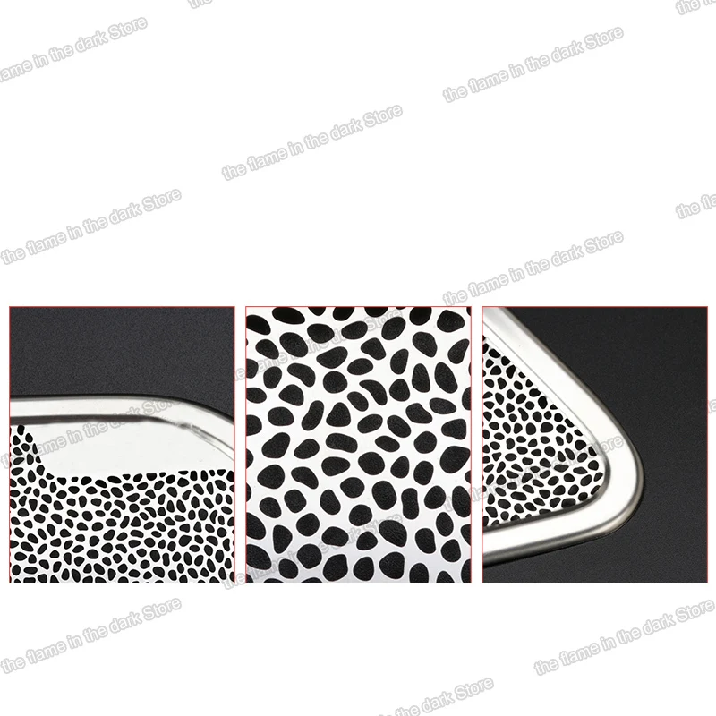 

Lsrtw2017 for Lexus Es ES200 ES260 ES300h Car Inner Door Sound Panel Stainless Steel Interior Accessories 2018 2019 2020 X210