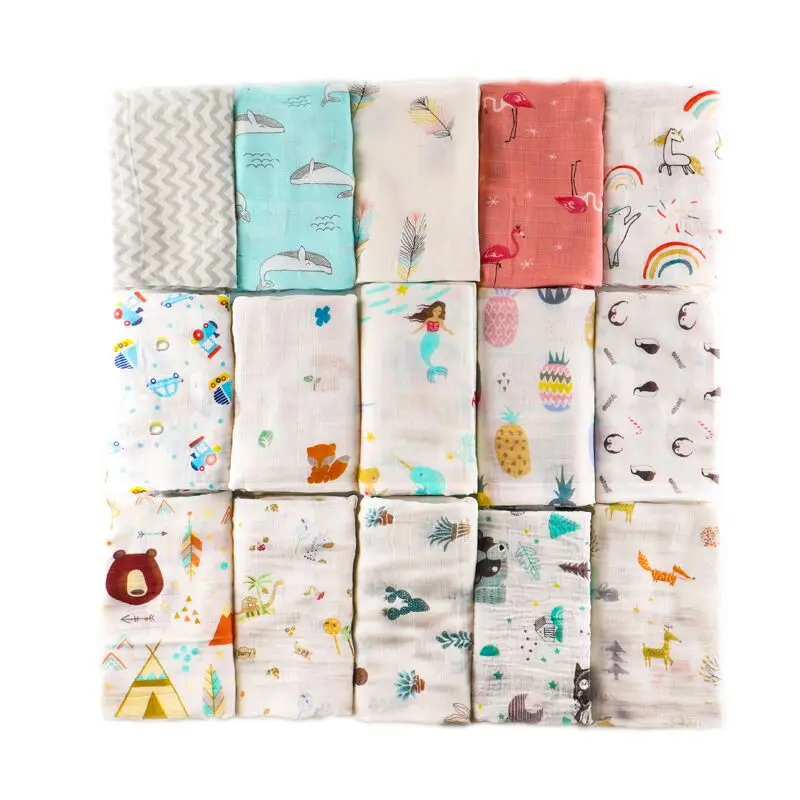 

Muslin Baby Blankets Newborn Photography Accessories Soft Play Mat Swaddle Wraps Infant Bamboo Cotton Baby Bedding Bath Towel