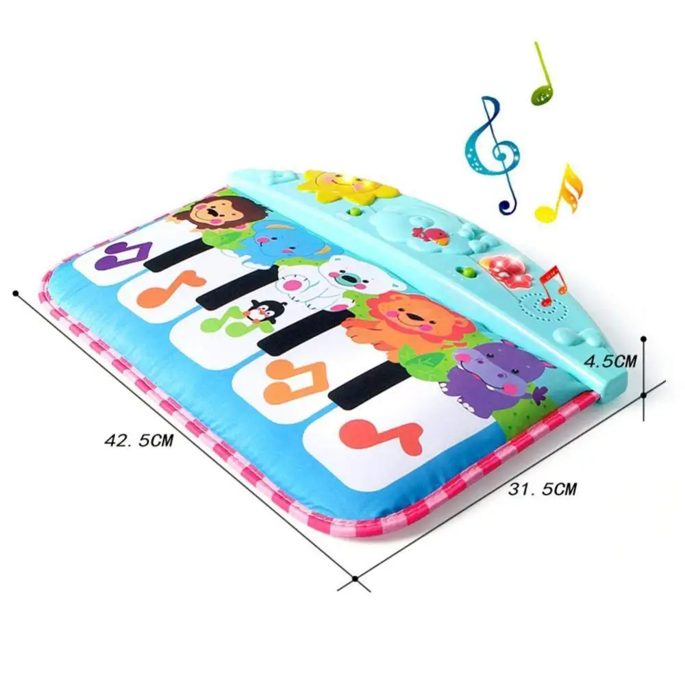 

Cartoon Animal Baby Music Mat Piano Keyboard Carpet Blanket Early Education Toy