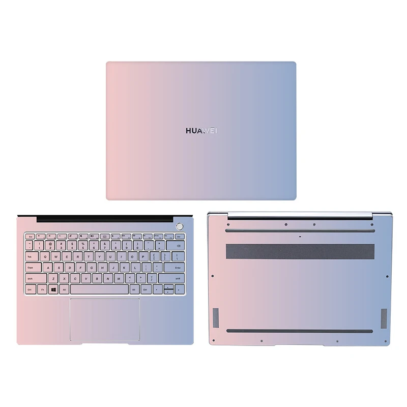 градиентные цветные наклей