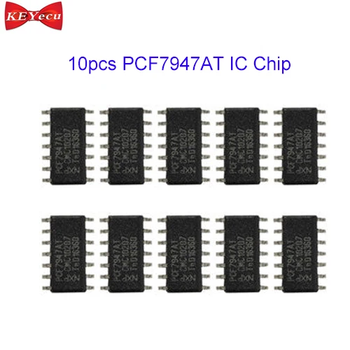 

KEYECU 10pcs PCF7947AT SOP-14 IC Module