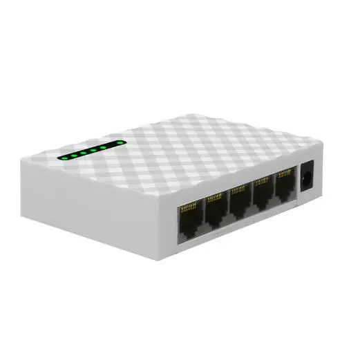 Gigabit Switch 5 портов Ethernet Mini 1000 Мбит/с/1000 Мбит/с Настольный сетевой переключатель RJ45 Hub