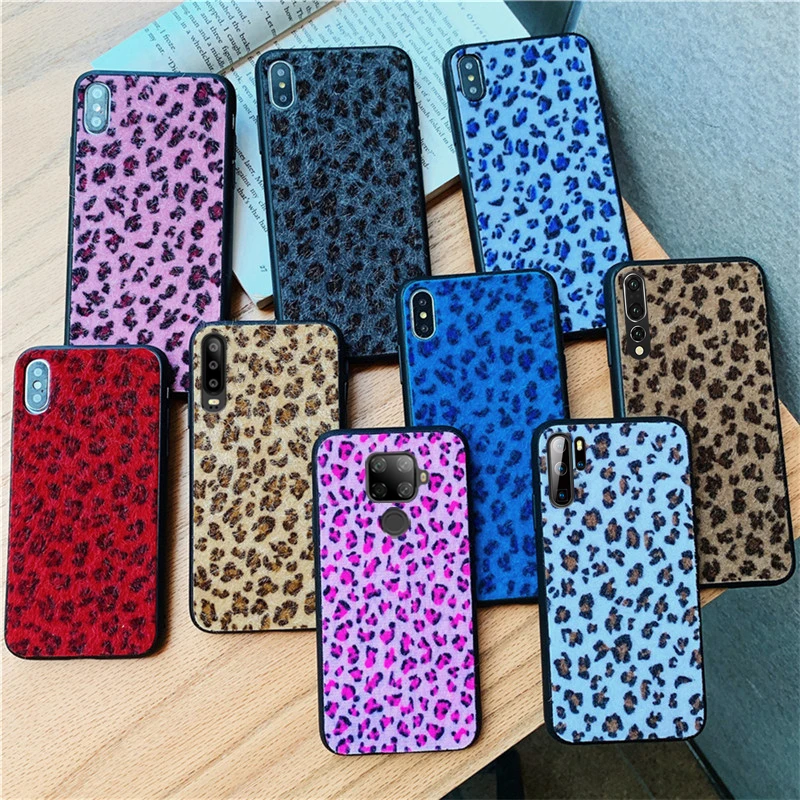 Леопард плюшевый чехол для huawei Y9 Y7 Prime Y6 Pro 2019 2018 P30 P20 Коврики 20 30 Lite Honor 10 7C 8X 8C P Smart