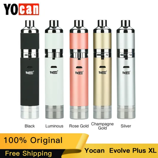 100% оригинал Yocan Evolve Plus XL воск сухой комплект испарителя для травы 1400 мАч Vape ручка E